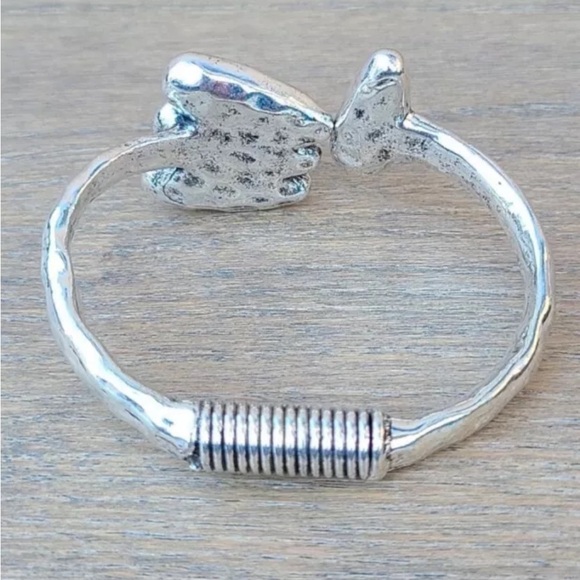 RAW NATURE • Bohemian Bracelet • Silver plated with Swarovski Crystals - Picture 7 of 14